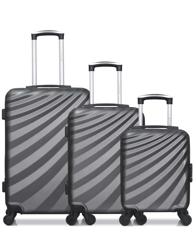 Set de 3 valises Week-end, Cabine et Cabine XXS DANUBE