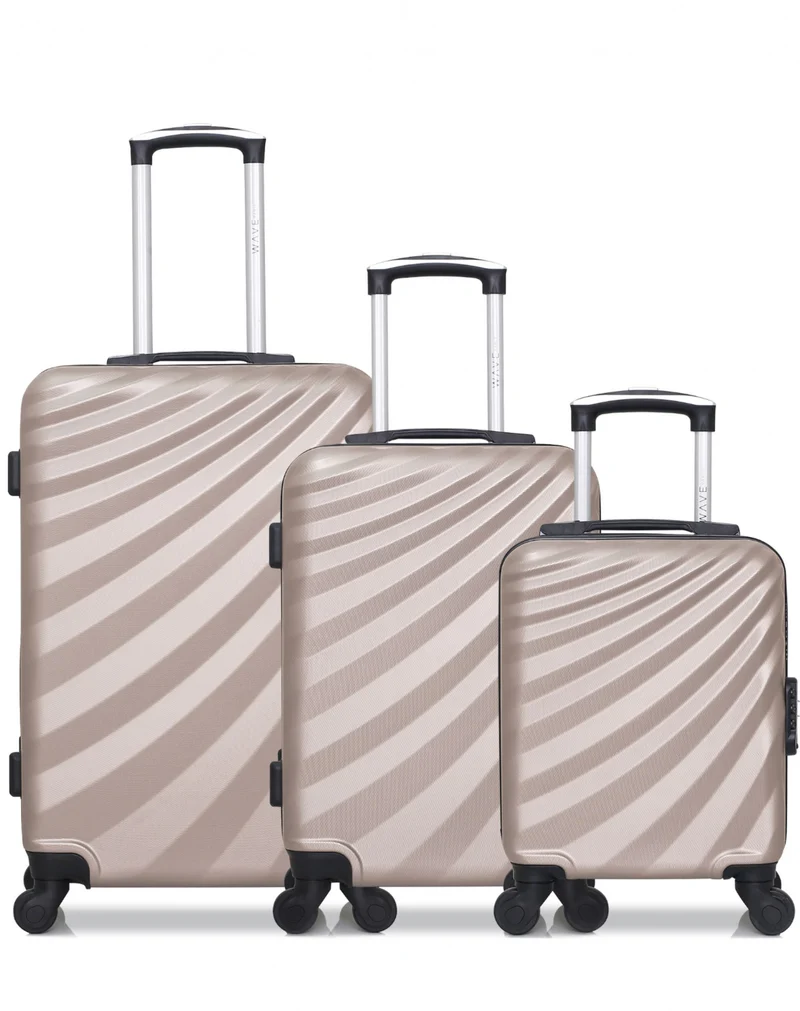 Set de 3 valises Week-end, Cabine et Cabine XXS DANUBE