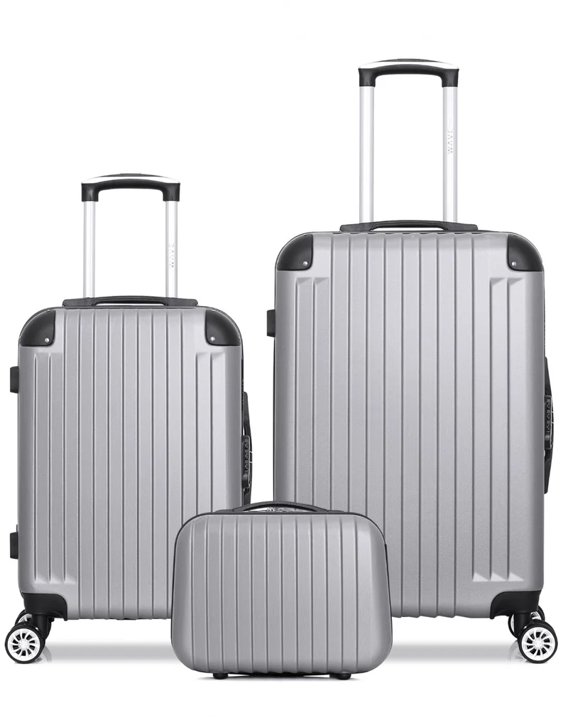 Lot de 3 Valises Weekend, Cabine et Vanity TAGE