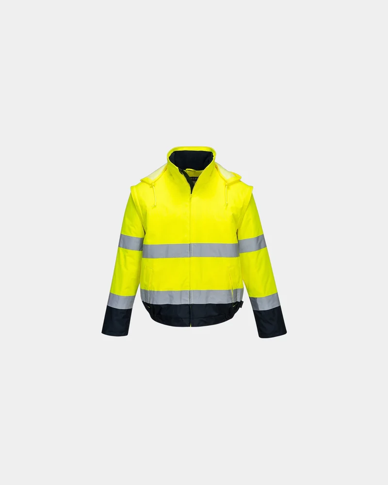 Blouson HV 2-en-1 doublé à personnaliser