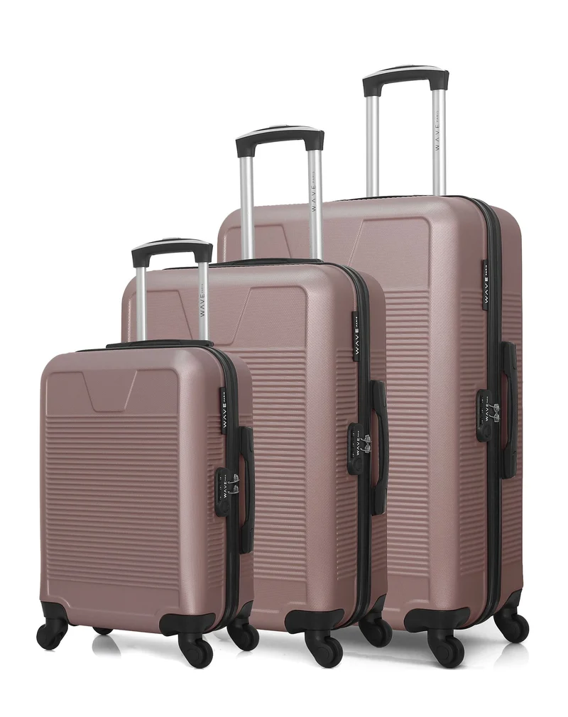Set de 3 valises rigides SELENGA