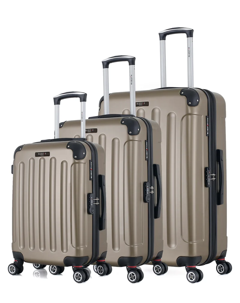Set de 3 Valises Rigide TUNIS-B