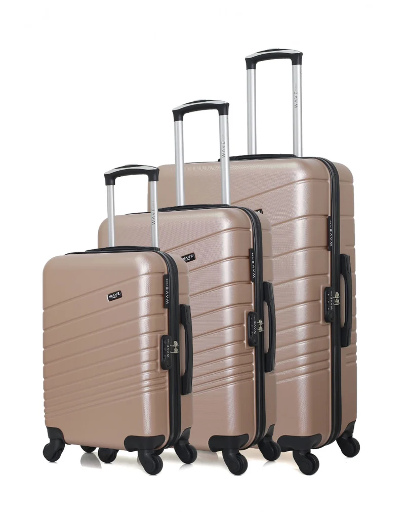 Set de 3 Valises Rigide TIGRE
