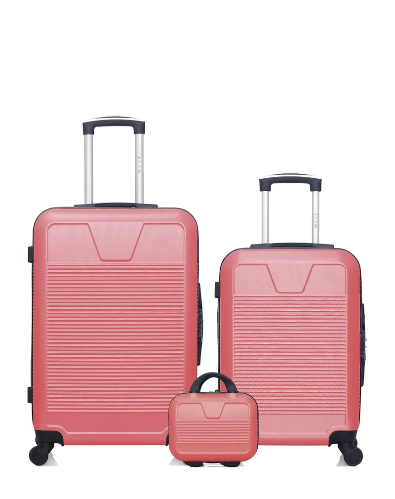Lot de 3 valises Weekend, Cabine et Vanity SELENGA