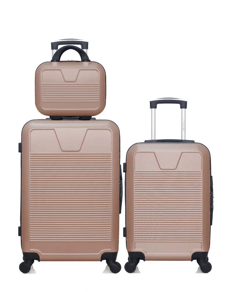 Lot de 3 valises Weekend, Cabine et Vanity SELENGA