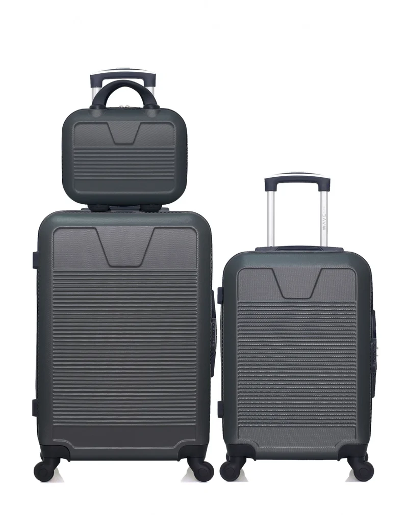 Lot de 3 valises Weekend, Cabine et Vanity SELENGA