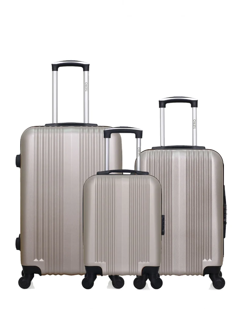 Lot de 3 valises Weekend, Cabine et Cabine XXS LIPARI