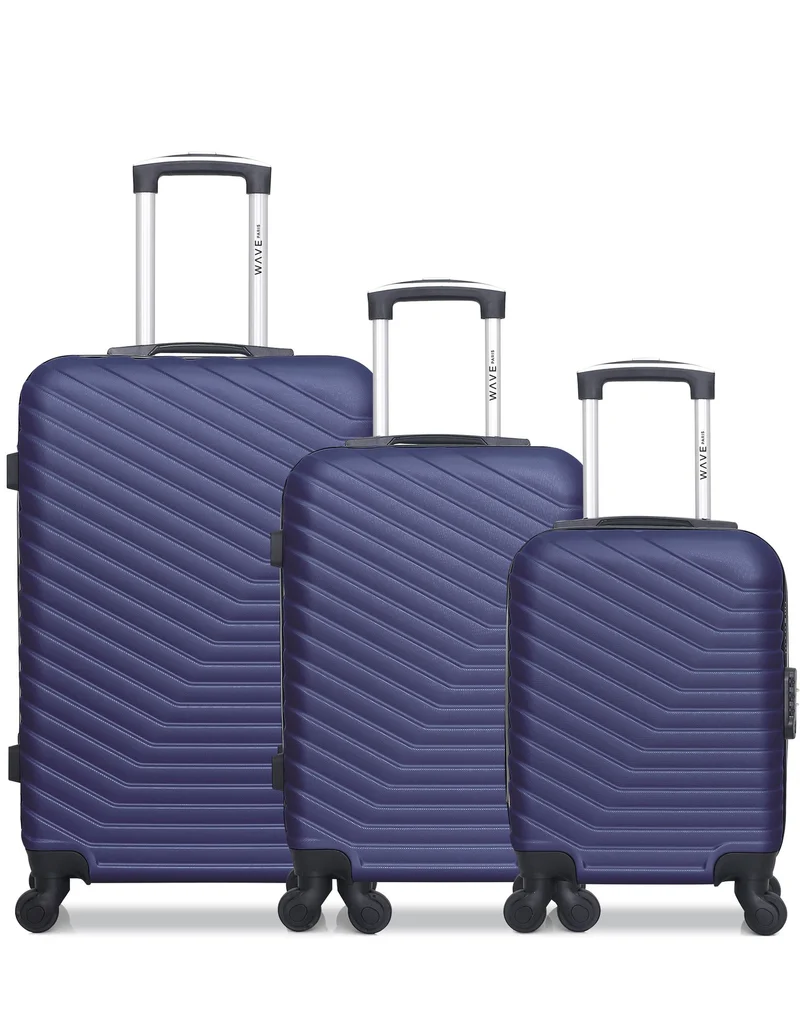 Lot de 3 valises Week-end, Cabine et Cabine XXS LENA