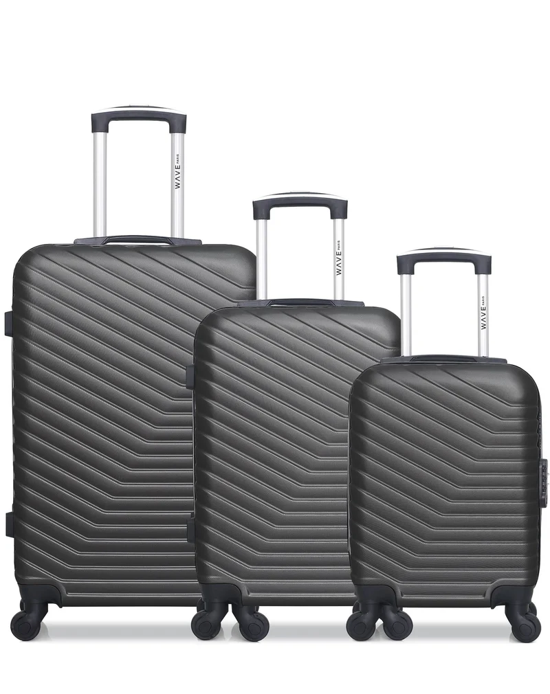 Lot de 3 valises Week-end, Cabine et Cabine XXS LENA