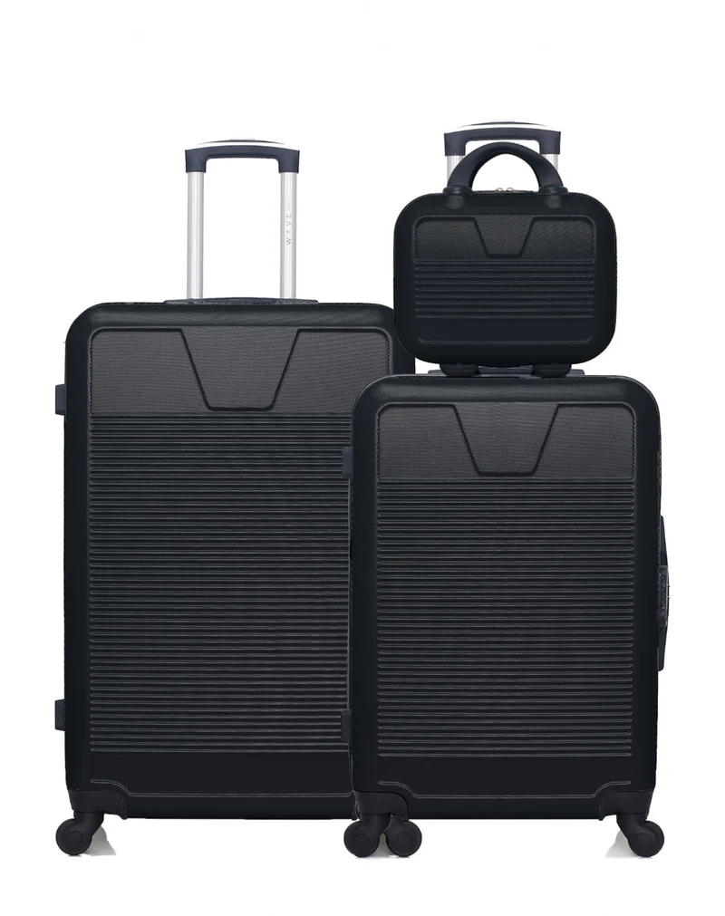Lot de 3 valises Grand Format, Weekend et Vanity SELENGA