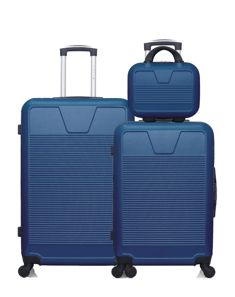 Lot de 3 valises Grand Format, Weekend et Vanity SELENGA