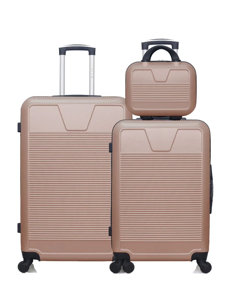 Lot de 3 valises Grand Format, Weekend et Vanity SELENGA