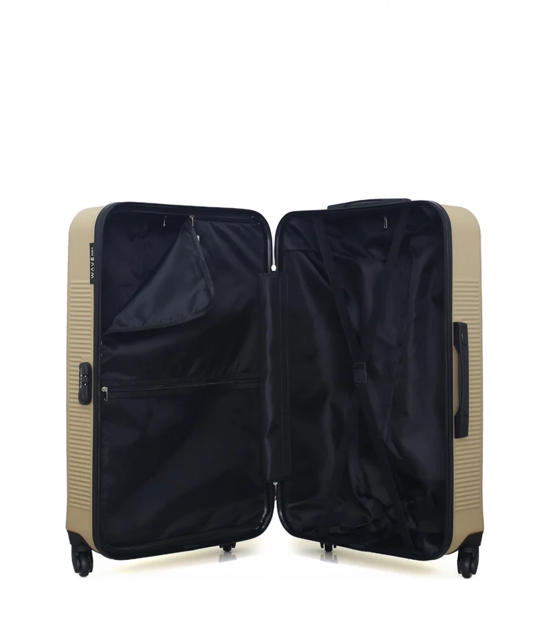 Lot de 3 valises Grand Format, Weekend et Vanity SELENGA