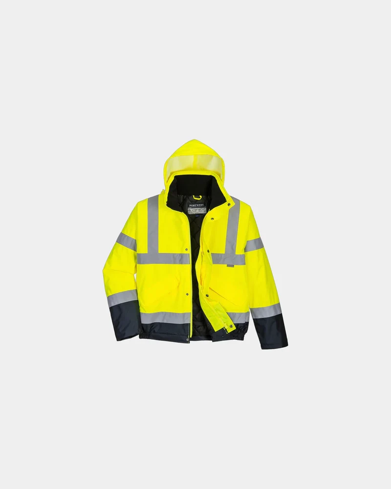 Blouson HV bicolore à personnaliser