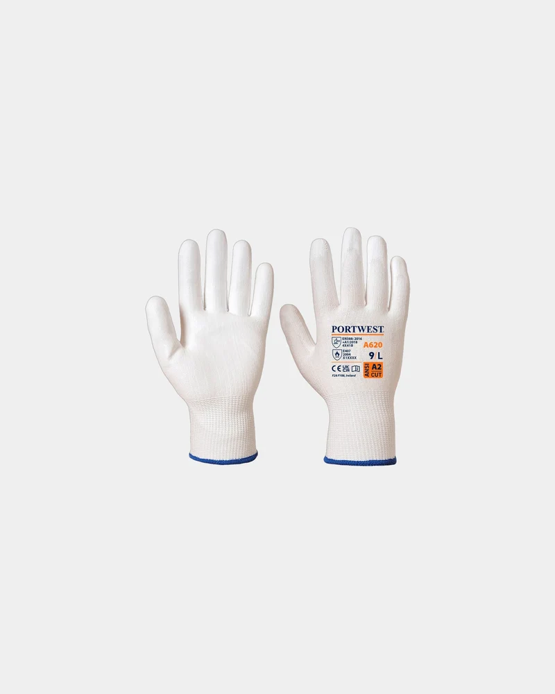 Gant paume PU coupure B à personnaliser