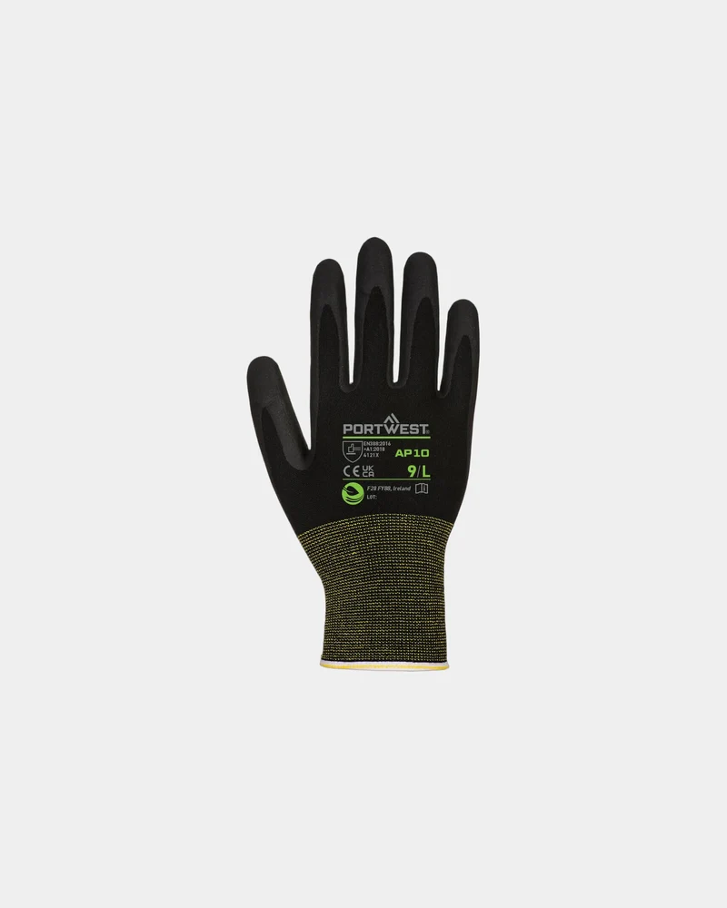 Gants bambou mousse de nitrile à personnaliser