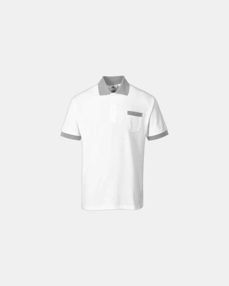 Polo blanc Craft à personnaliser
