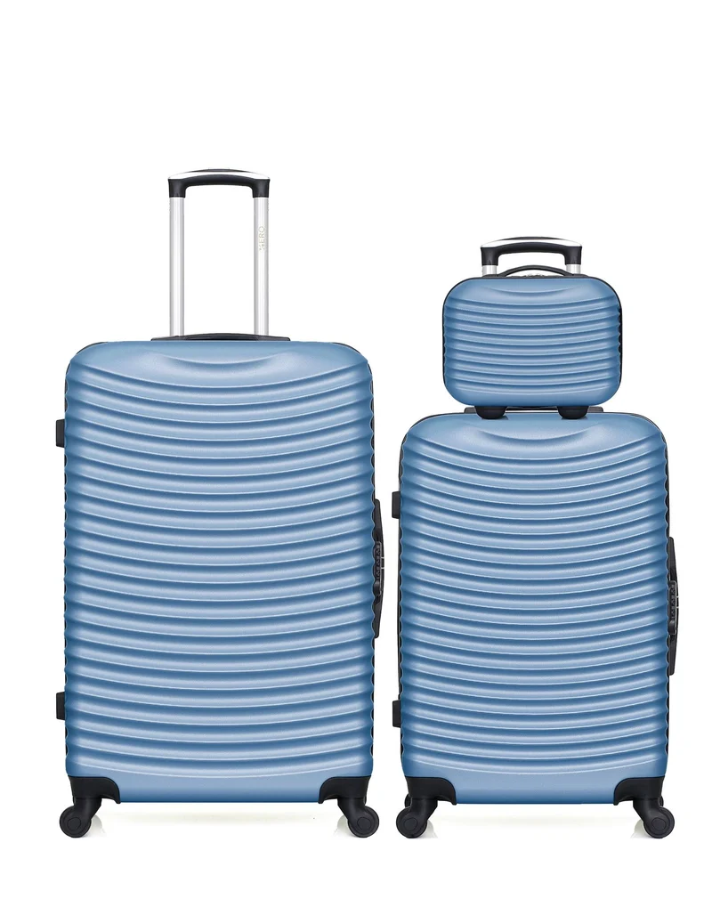 Lot de 3 valises Grand Format, Weekend et Vanity ETNA