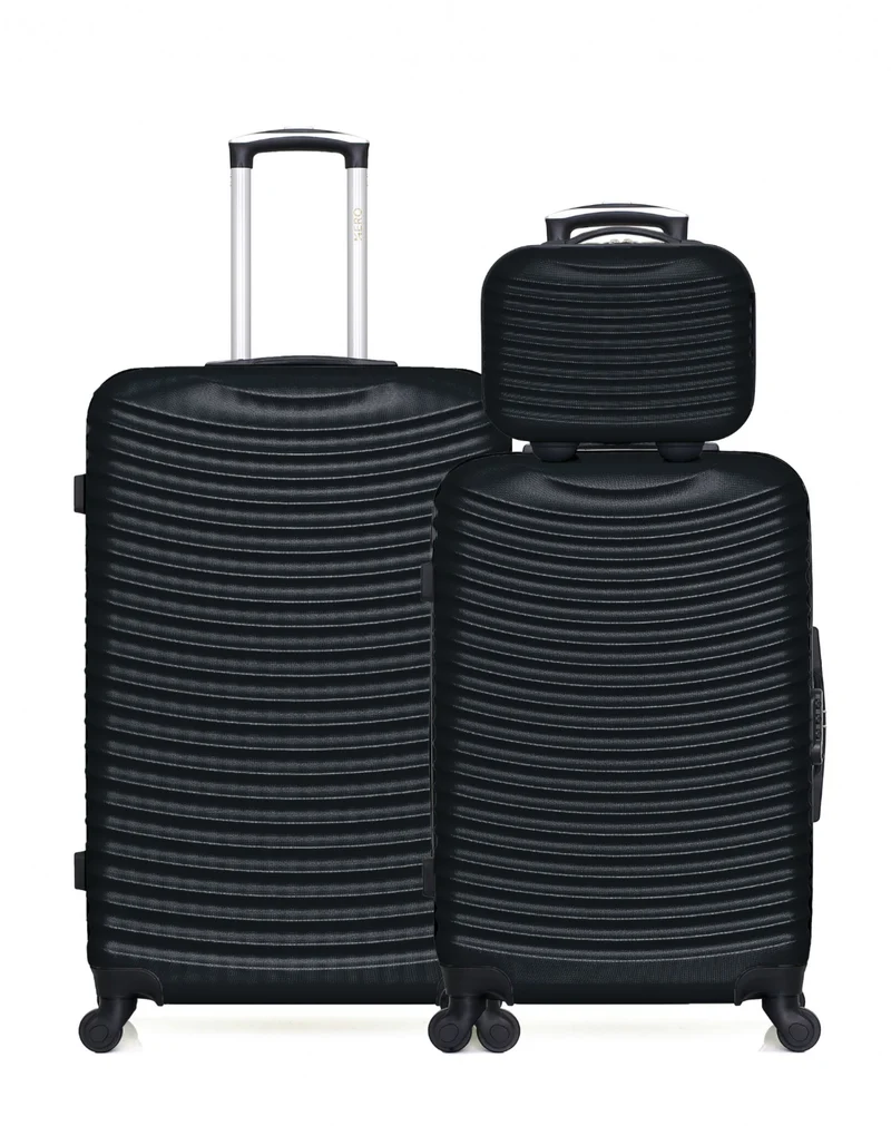 Lot de 3 valises Grand Format, Weekend et Vanity ETNA