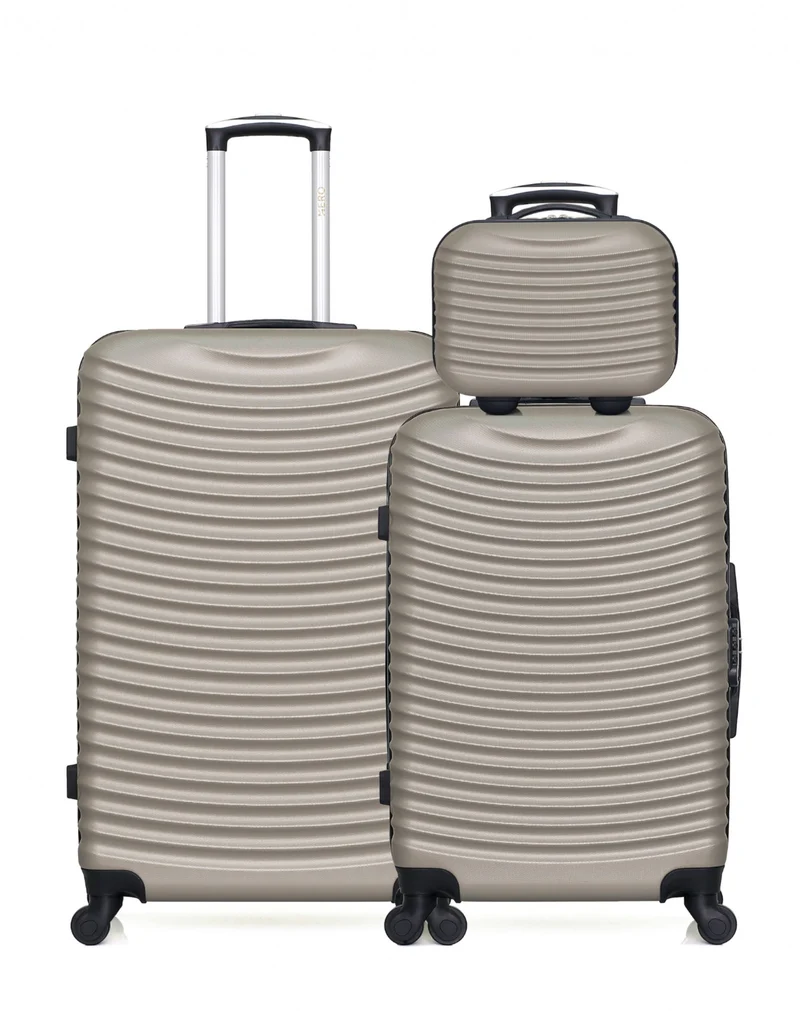 Lot de 3 valises Grand Format, Weekend et Vanity ETNA