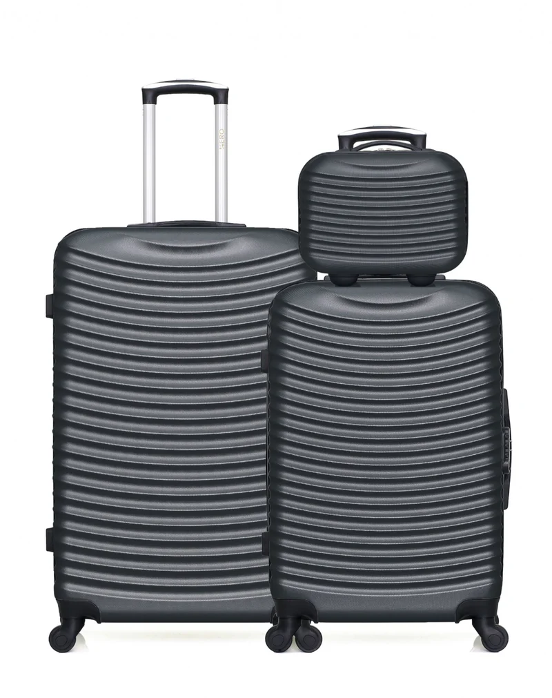 Lot de 3 valises Grand Format, Weekend et Vanity ETNA