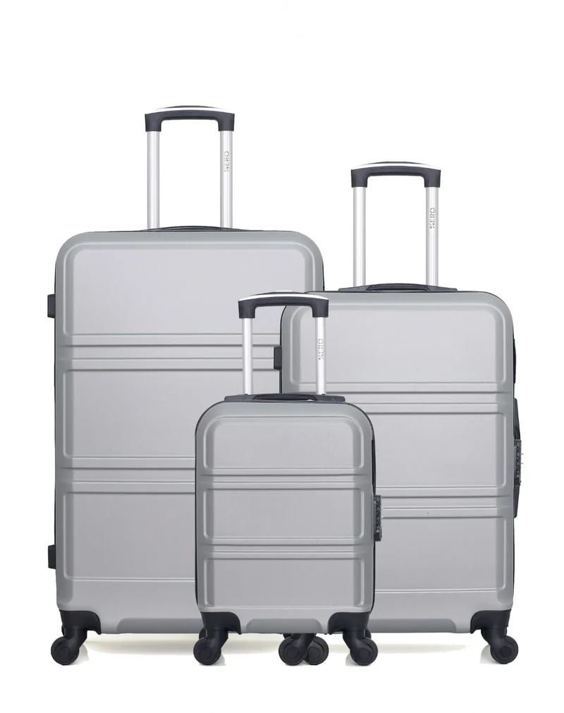 Lot de 3 valises Grand Format, Weekend et Cabine XXS UTAH