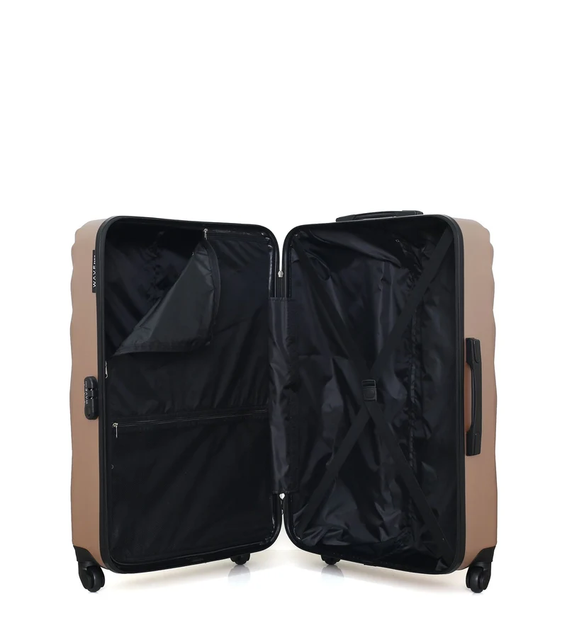 Lot de 3 valises Grand Format, Weekend et Cabine XXS DANUBE