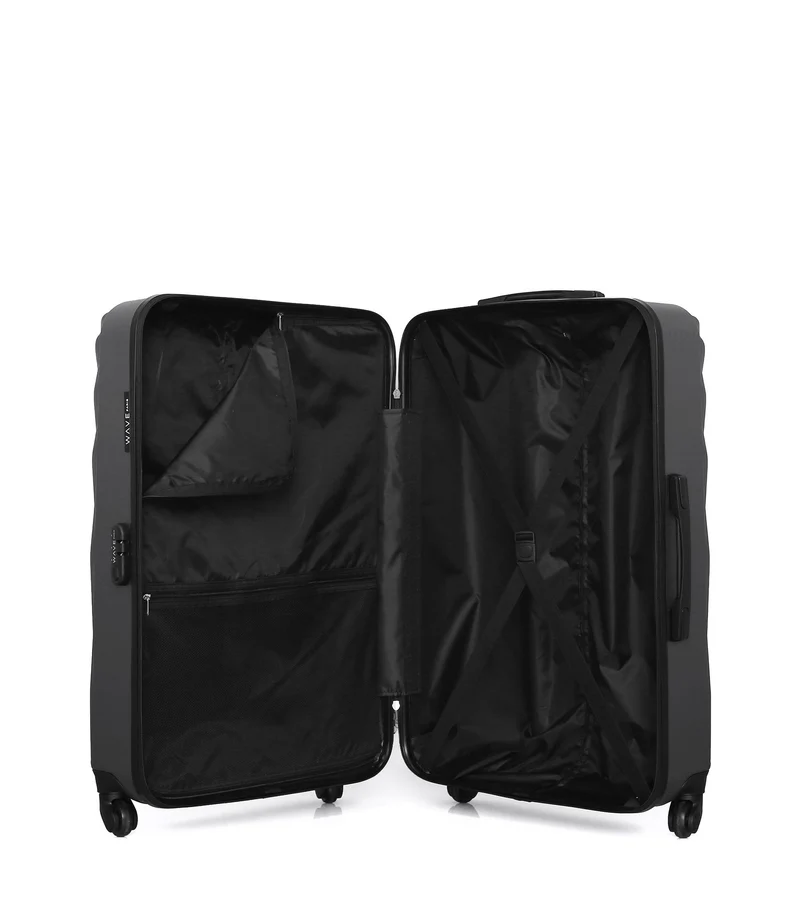 Lot de 3 valises Grand Format, Weekend et Cabine XXS DANUBE