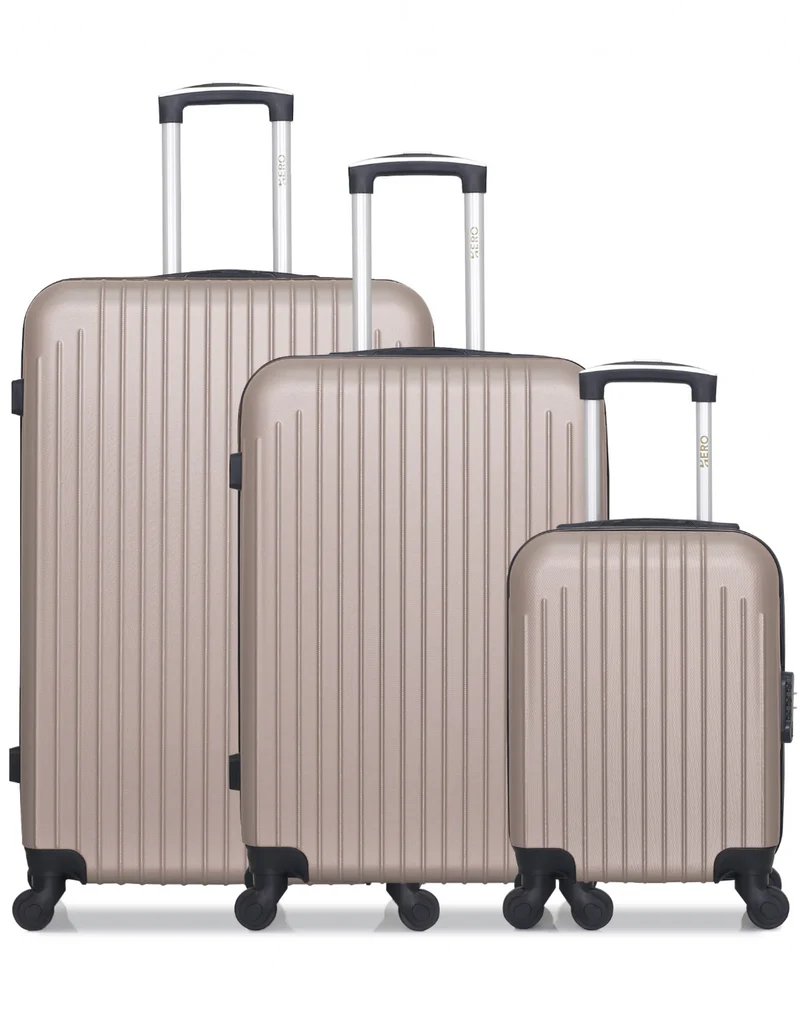 Lot de 3 valises Grand Format, Weekend et Cabine XXS CARPATES
