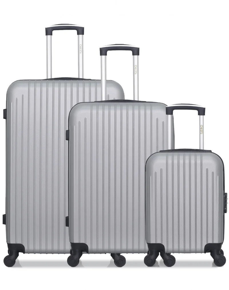 Lot de 3 valises Grand Format, Weekend et Cabine XXS CARPATES