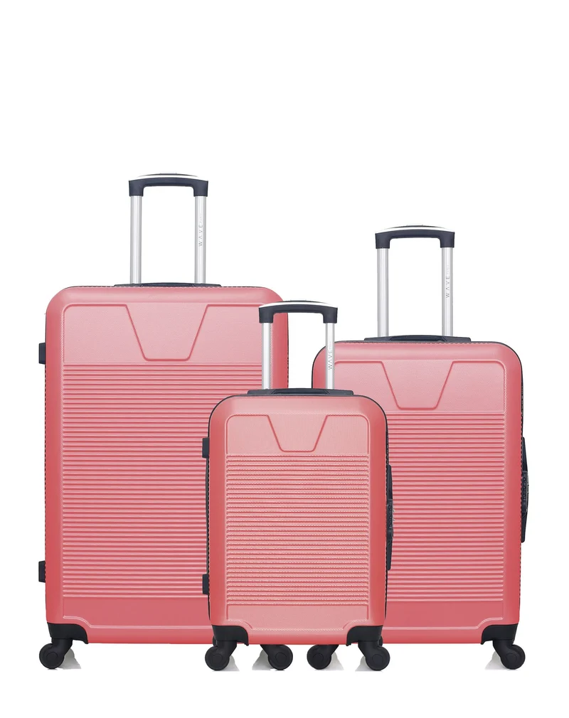 Lot de 3 valises Grand Format, Weekend et Cabine SELENGA