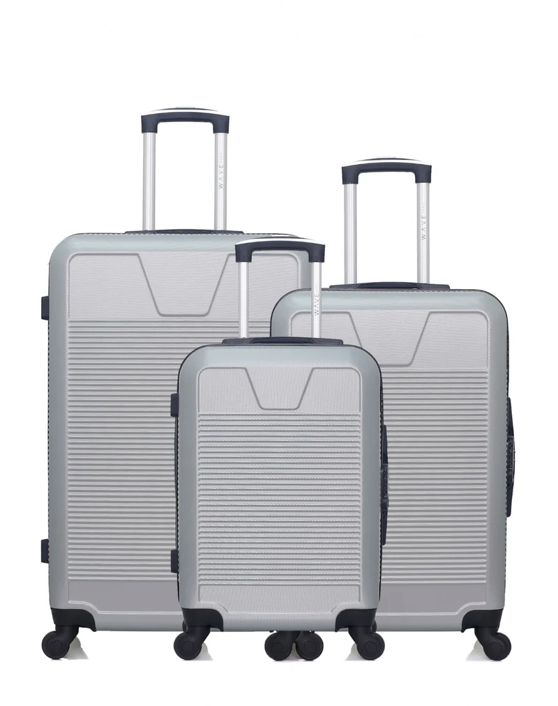 Lot de 3 valises Grand Format, Weekend et Cabine SELENGA