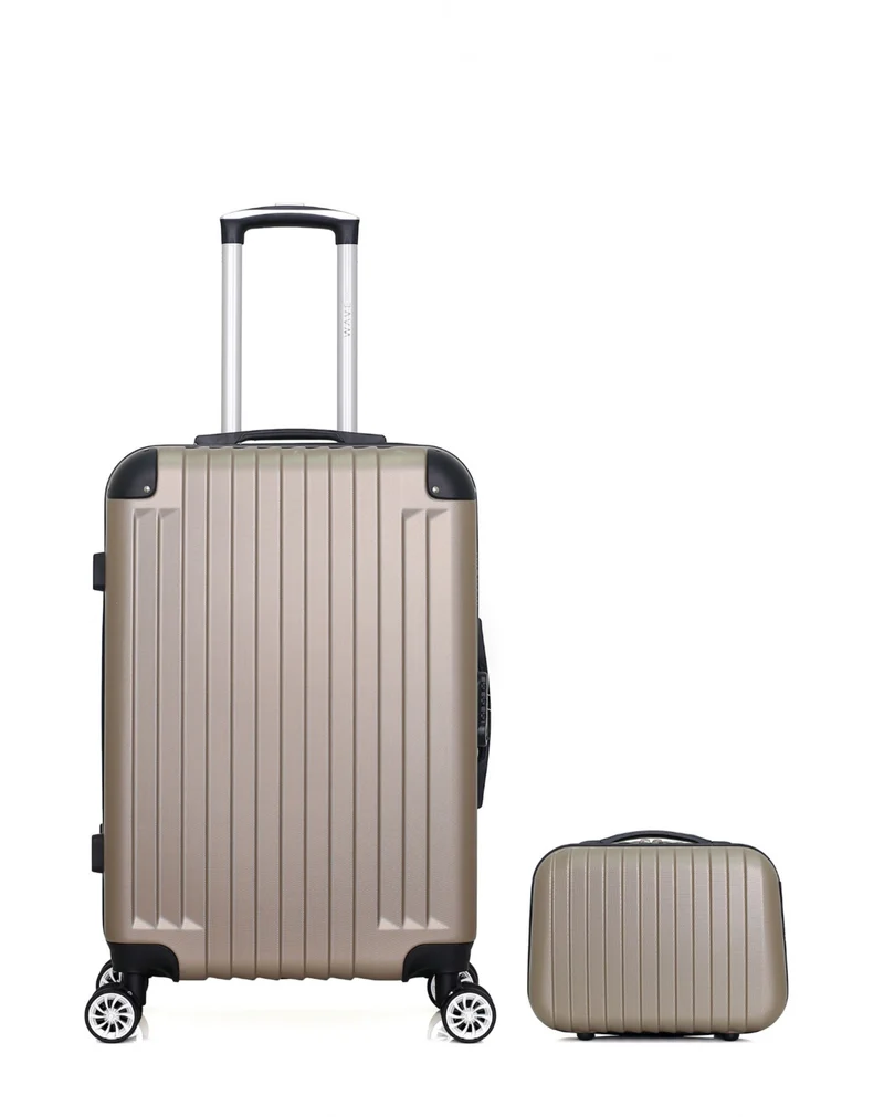 Lot de 2 Valises Weekend et Vanity TAGE