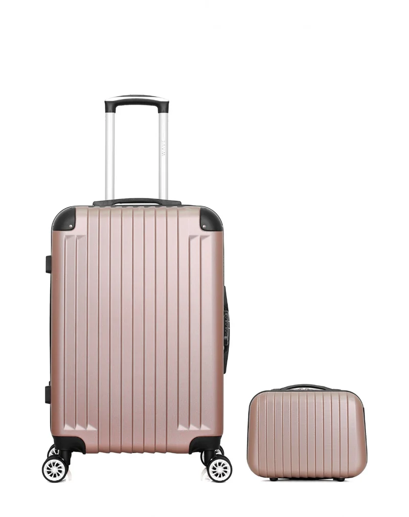 Lot de 2 Valises Weekend et Vanity TAGE