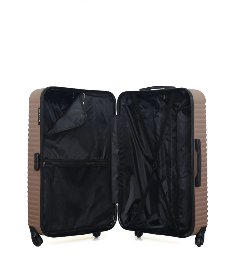 Lot de 3 valises Grand Format, Weekend et Cabine LENA