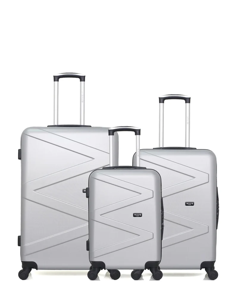 Lot de 3 Valises Grand Format, Week-end et Vanity AMAZONE