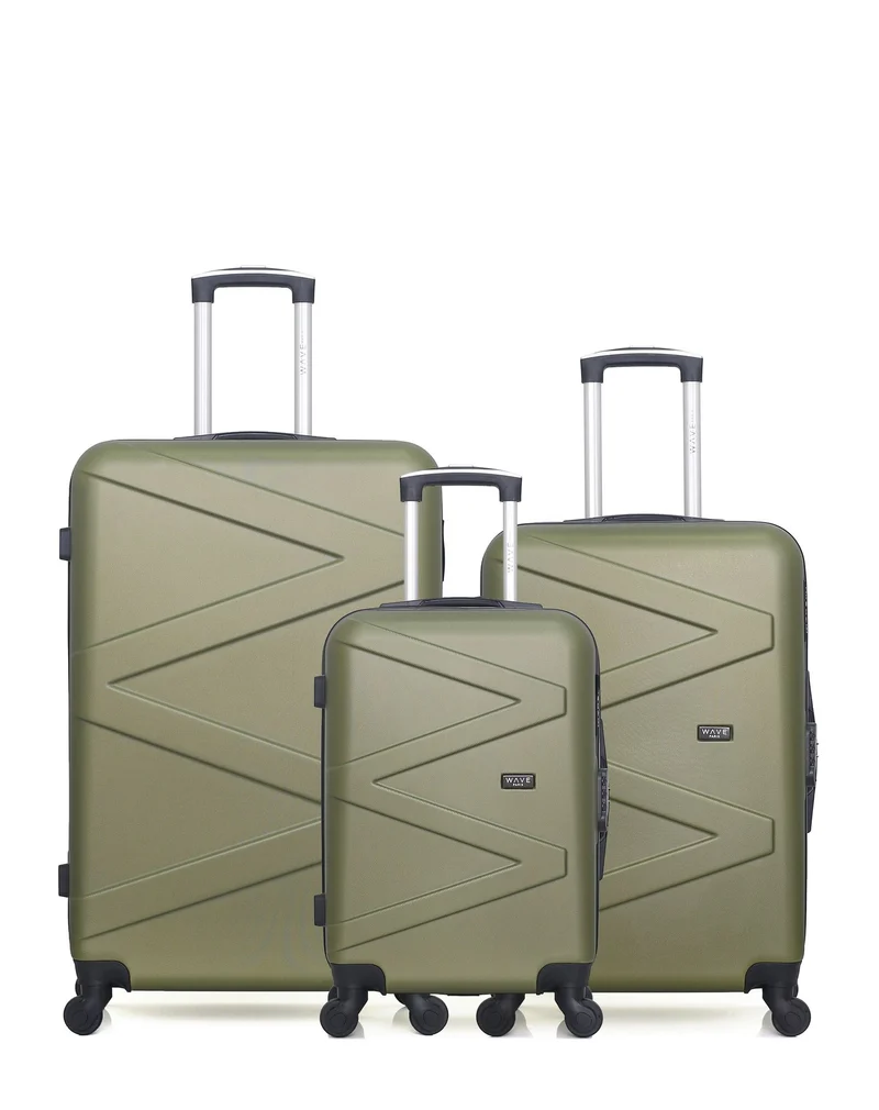 Lot de 3 Valises Grand Format, Week-end et Vanity AMAZONE