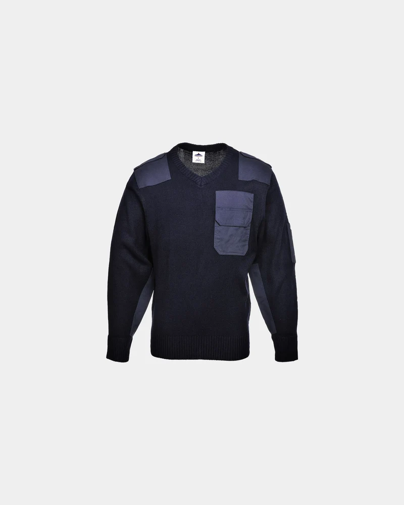 Pull acrylique avec renforts à personnaliser