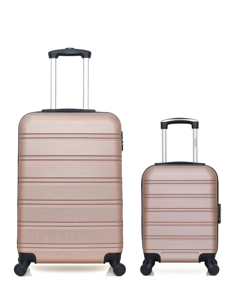 Lot de 2 valises Weekend et Cabine XXS RENOSO