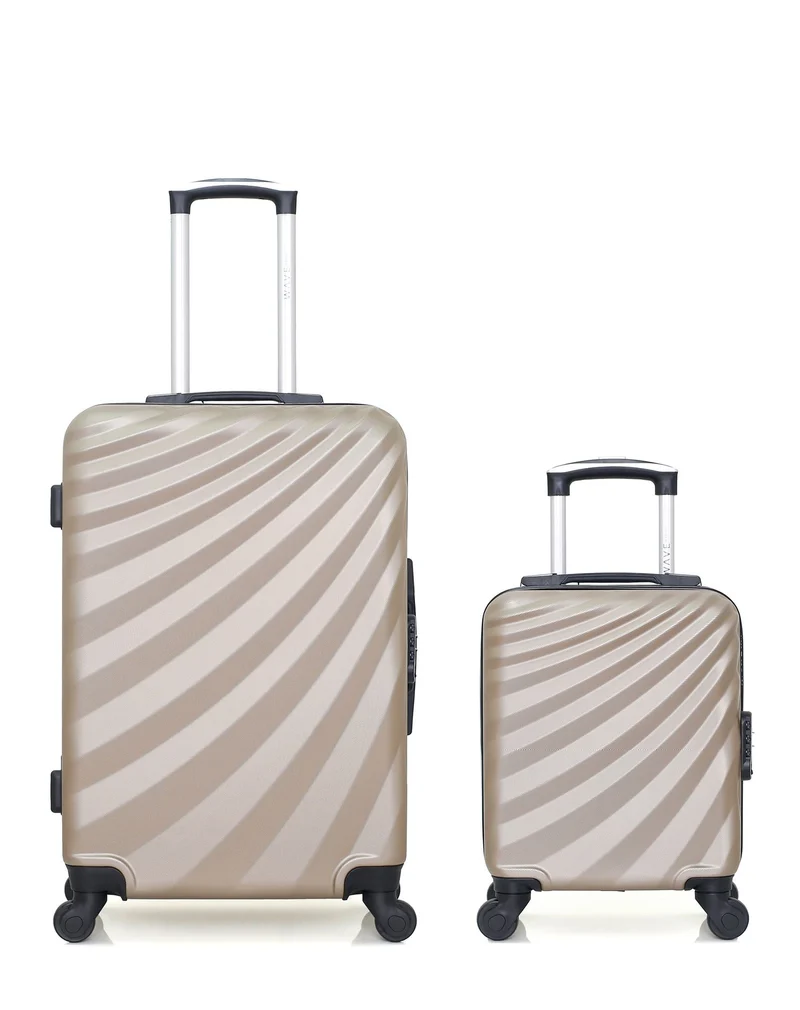 Lot de 2 Valises Weekend et Cabine XXS DANUBE