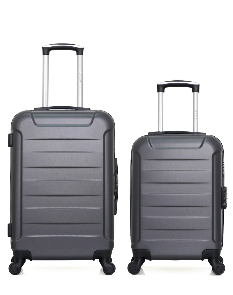Lot de 2 Valises Weekend et Cabine XS ELBE-A