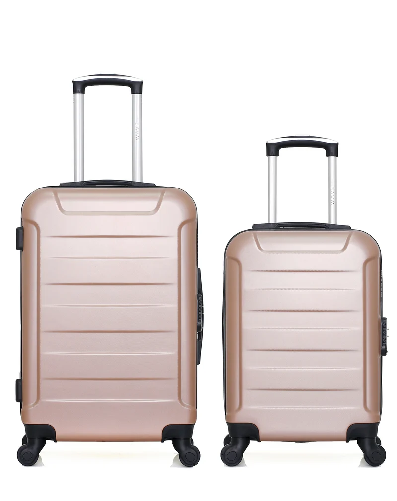 Lot de 2 Valises Weekend et Cabine XS ELBE-A