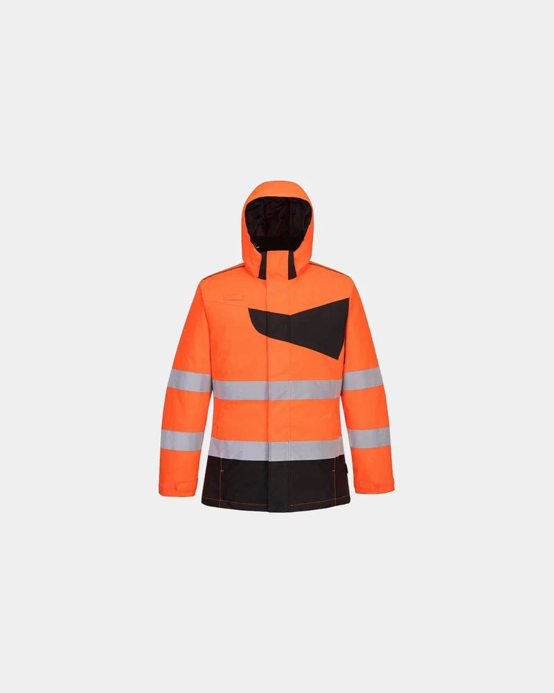 Parka d'hiver haute visibilité à personnaliser