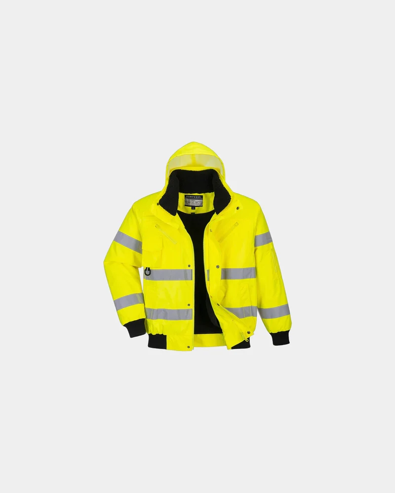 Blouson Bomber HiVis 3 en 1 à personnaliser