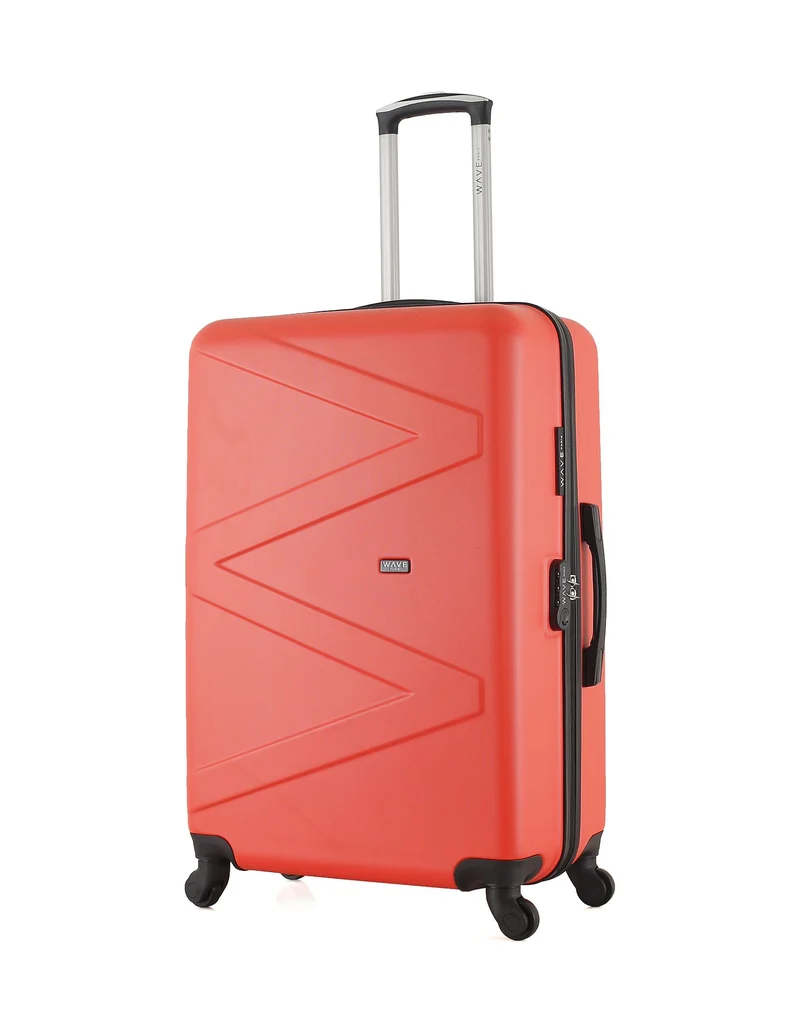 Lot de 2 Valises Rigides Grand Format et Vanity AMAZONE