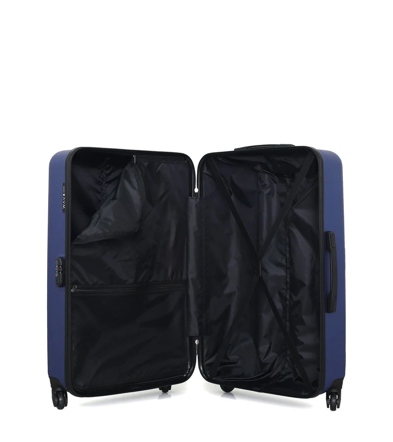 Lot de 2 Valises Rigides Grand Format et Vanity AMAZONE