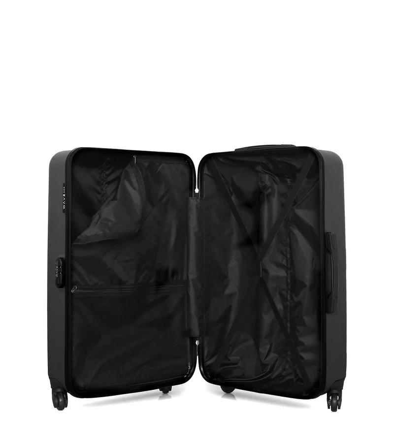 Lot de 2 Valises Rigides Grand Format et Vanity AMAZONE