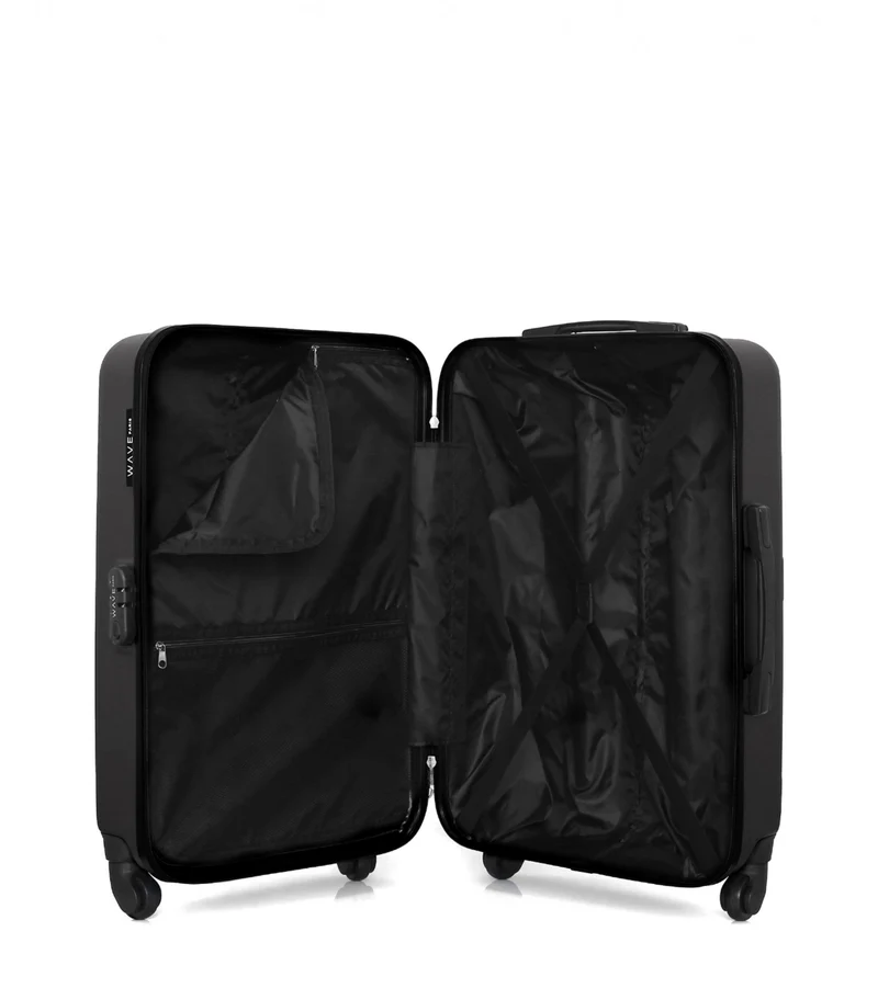 Lot de 2 Valises Rigides Grand Format et Vanity AMAZONE