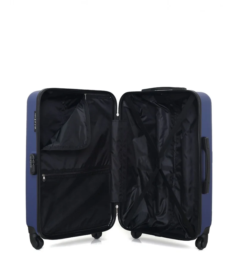 Lot de 2 Valises Rigides Grand Format et Vanity AMAZONE