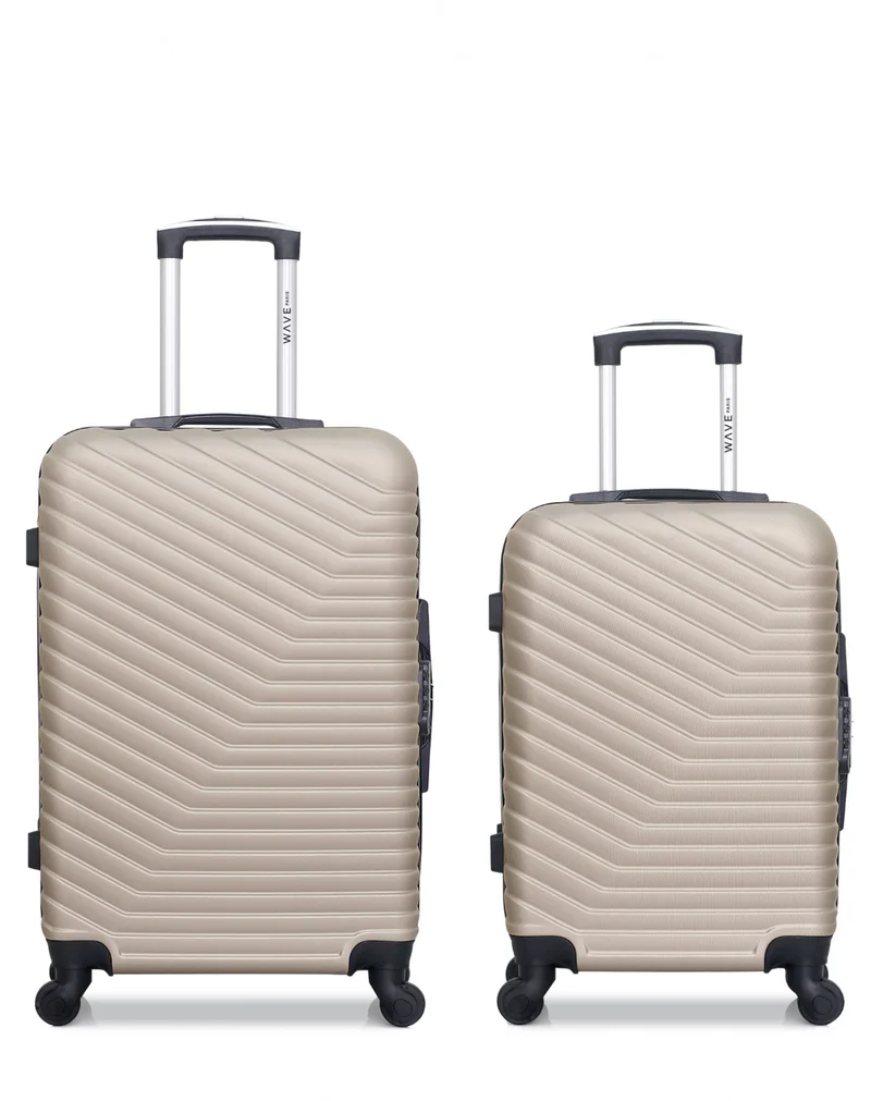 Lot de 2 Valises Week-end et Cabine LENA